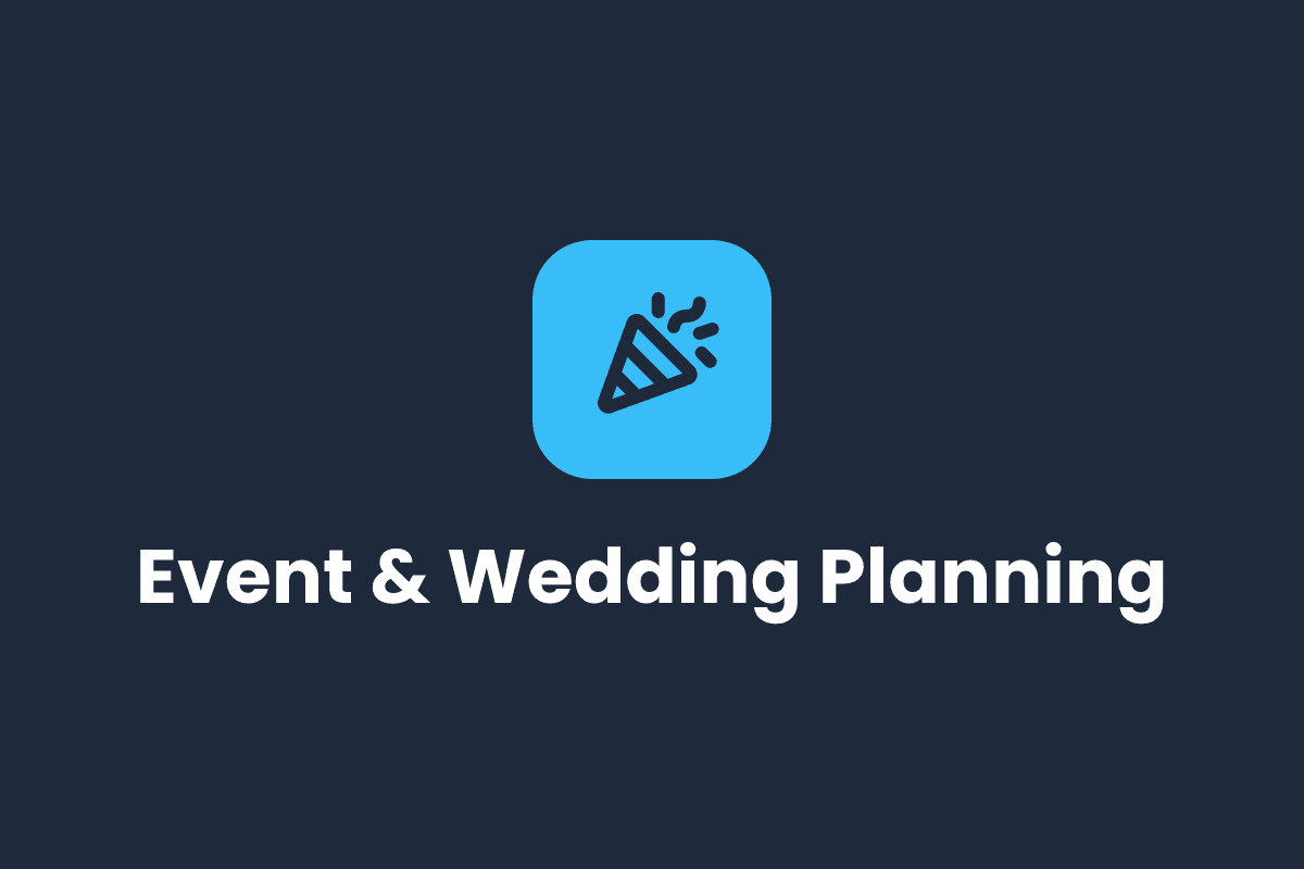 Event & Wedding Planning